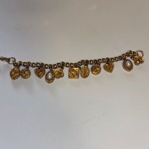 Gold Charm Bracelet